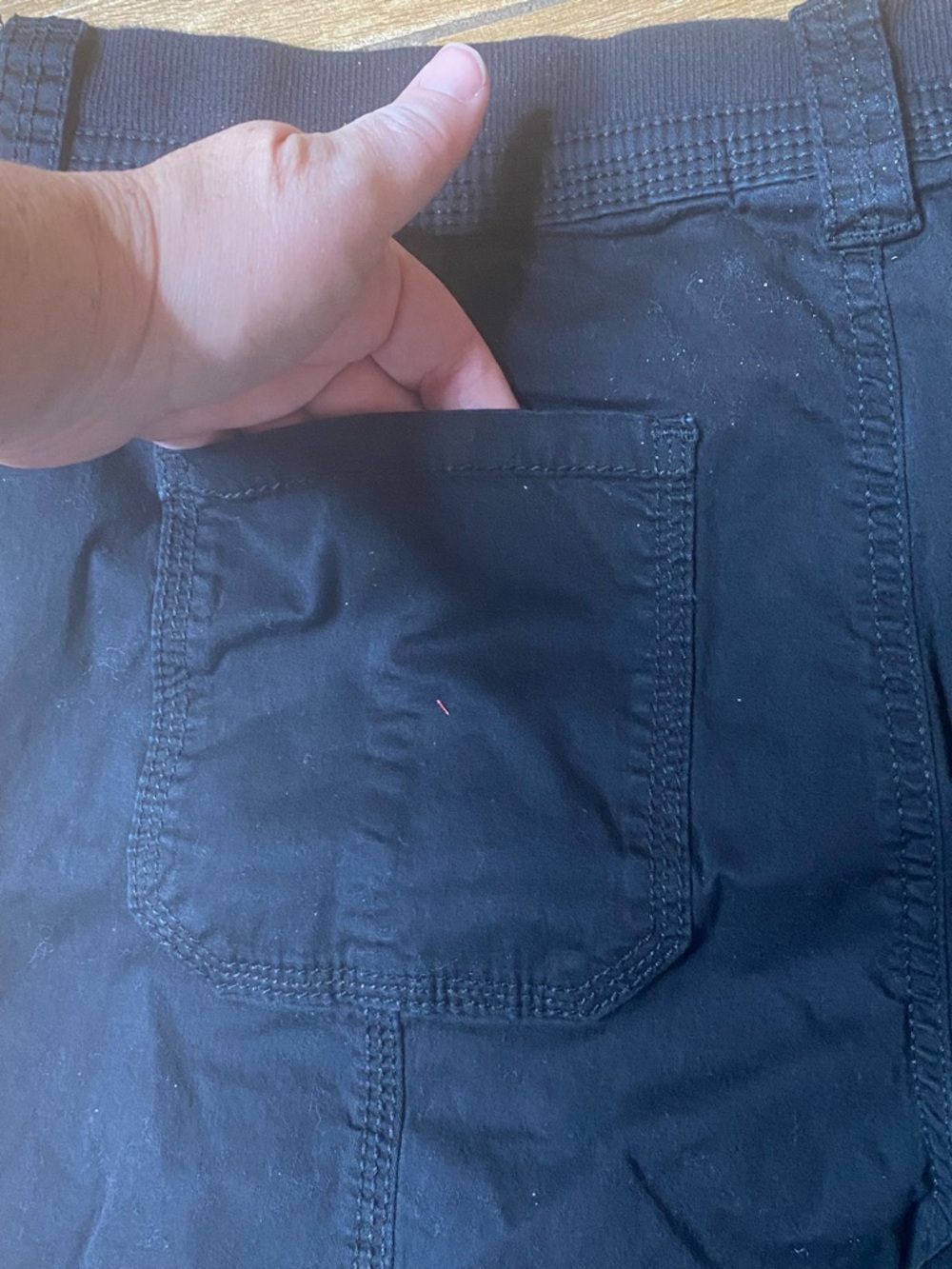 Style & Co 14 Black Cargo Pants - Picture 8 of 12